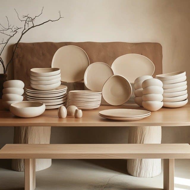 Vajilla de 55 Piezas para 12 Personas - 2