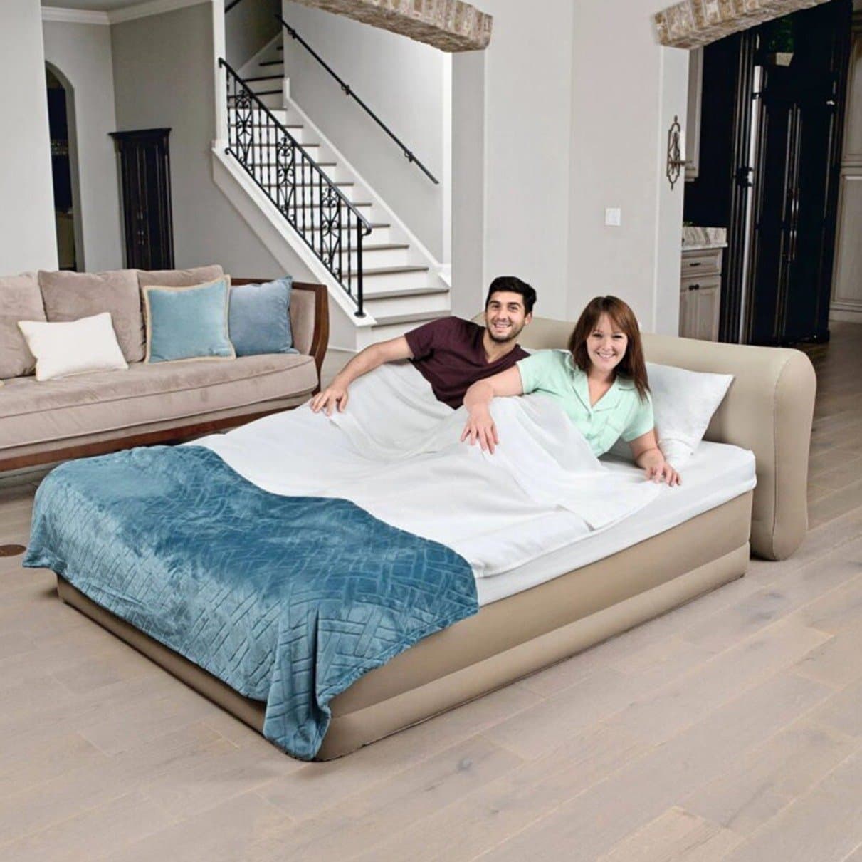 Colchón inflable doble confort - 5