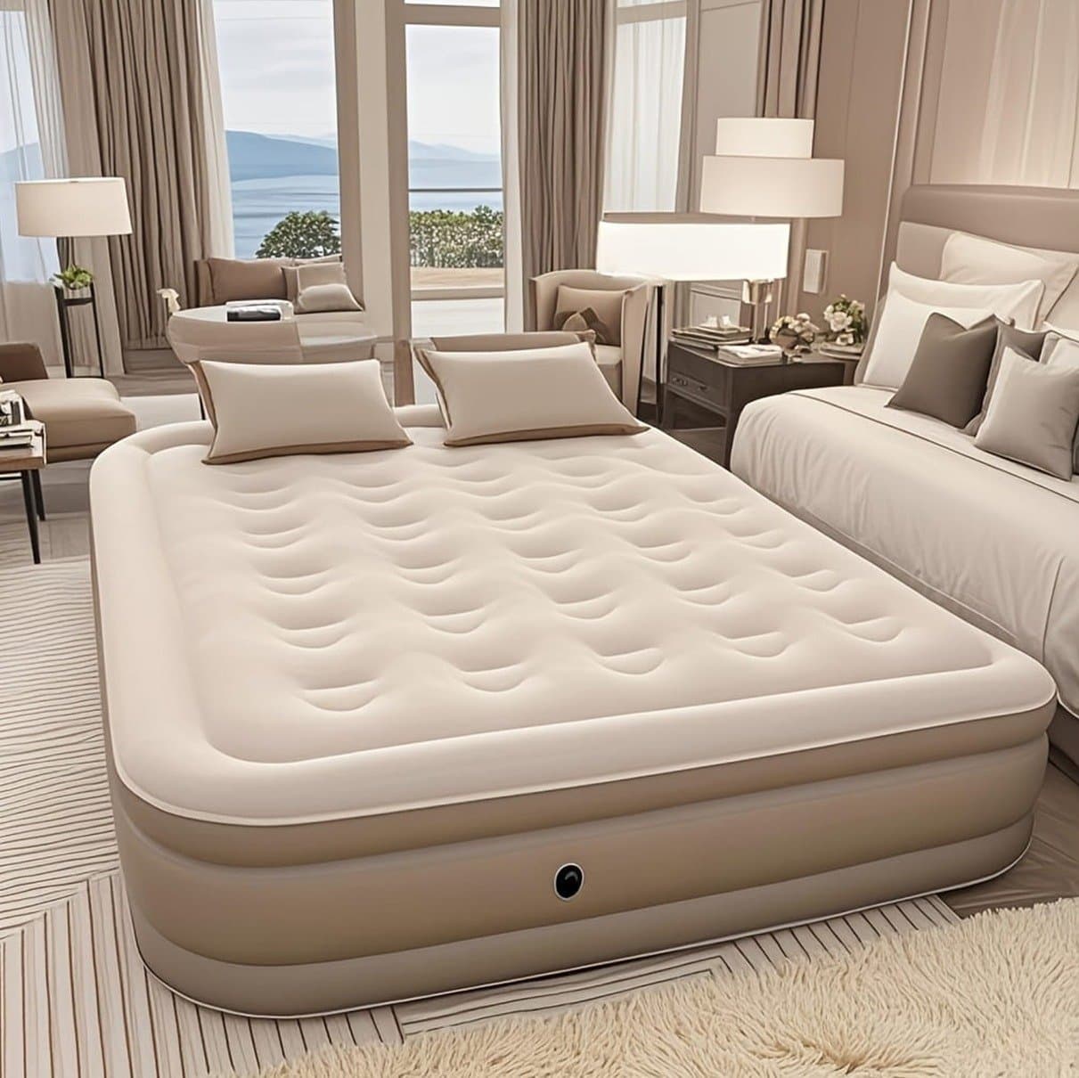 Colchón inflable doble confort